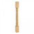 Hardware Resources - P14-3.5-ALD - Rounded Doric Alder Post - Alder