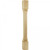 Hardware Resources - P38-3.5-RW - Modern Rubberwood Post - Rubberwood