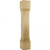 Hardware Resources - P38-6-RW - Modern Rubberwood Post - Rubberwood