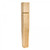 Hardware Resources - P60-5-RW - Island Post with Groove and Tapers to the Base - Rubberwood