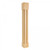 Hardware Resources - P78-5-42-RW - Modern Post with Scooped Edges and Center - Rubberwood