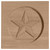 Ekena Millwork Rosette - Maple - ROS05X05AUMA