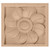 Ekena Millwork Rosette - Maple - ROS03X03X00SFMA