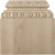 Ekena Millwork Base Plinth Moulding - Maple - BAS05X02X06CHMA