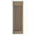 Atlantic Premium Shutters Architectural Collection - Louvered Custom Top or Bottom Rail
