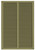 Atlantic Premium Shutters Architectural Collection - Bahama Additional Vertical Rail