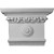 Ekena Millwork Capital - Primed Polyurethane - CAP24X17X06VI