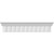 Ekena Millwork Crosshead - Primed Polyurethane - CRH09X60DE