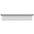 Ekena Millwork Crosshead - Primed Polyurethane - CRH06X44PN-1
