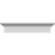 Ekena Millwork Crosshead - Primed Polyurethane - CRH06X30ST-1
