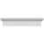 Ekena Millwork Crosshead - Primed Polyurethane - CRH06X170