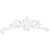 Ekena Millwork Pitch Florence Gable Pediment - Primed Polyurethane - GPP060X015X100FLO