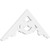 Ekena Millwork Pitch Robin Gable Pediment - Primed Polyurethane - GPP036X015X100ROB