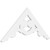 Ekena Millwork Pitch Robin Gable Pediment - Primed Polyurethane - GPP036X017X100ROB