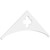 Ekena Millwork Pitch Turner Gable Pediment - Primed Polyurethane - GPP060X023X100TUR