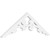 Ekena Millwork Pitch Vienna Gable Pediment - Primed Polyurethane - GPP036X012X100VIE