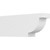 Ekena Millwork Standard Alpine Rafter Tail - Primed Polyurethane - RFTP03X06X16ALP