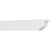 Ekena Millwork Standard Alpine Rafter Tail - Primed Polyurethane - RFTP03X06X36ALP