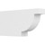 Ekena Millwork Standard Alpine Rafter Tail - Primed Polyurethane - RFTP03X08X16ALP