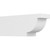 Ekena Millwork Standard Alpine Rafter Tail - Primed Polyurethane - RFTP04X06X16ALP