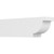 Ekena Millwork Standard Alpine Rafter Tail - Primed Polyurethane - RFTP04X06X20ALP