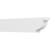 Ekena Millwork Standard Alpine Rafter Tail - Primed Polyurethane - RFTP04X08X36ALP