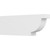 Ekena Millwork Standard Alpine Rafter Tail - Primed Polyurethane - RFTP04X10X30ALP