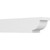 Ekena Millwork Standard Alpine Rafter Tail - Primed Polyurethane - RFTP05X06X24ALP