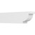 Ekena Millwork Standard Alpine Rafter Tail - Primed Polyurethane - RFTP05X08X30ALP