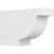 Ekena Millwork Standard Alpine Rafter Tail - Primed Polyurethane - RFTP05X10X16ALP
