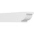 Ekena Millwork Standard Alpine Rafter Tail - Primed Polyurethane - RFTP06X06X24ALP