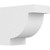 Ekena Millwork Standard Alpine Rafter Tail - Primed Polyurethane - RFTP06X10X12ALP