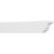 Ekena Millwork Standard Asheboro Rafter Tail - Primed Polyurethane - RFTP03X06X36ASH