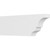 Ekena Millwork Standard Asheboro Rafter Tail - Primed Polyurethane - RFTP03X08X24ASH