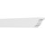 Ekena Millwork Standard Asheboro Rafter Tail - Primed Polyurethane - RFTP04X06X36ASH