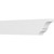 Ekena Millwork Standard Asheboro Rafter Tail - Primed Polyurethane - RFTP04X08X36ASH