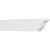 Ekena Millwork Standard Asheboro Rafter Tail - Primed Polyurethane - RFTP04X08X42ASH