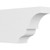 Ekena Millwork Standard Asheboro Rafter Tail - Primed Polyurethane - RFTP04X10X16ASH