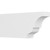 Ekena Millwork Standard Asheboro Rafter Tail - Primed Polyurethane - RFTP04X10X24ASH
