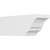 Ekena Millwork Standard Asheboro Rafter Tail - Primed Polyurethane - RFTP05X06X16ASH