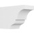 Ekena Millwork Standard Asheboro Rafter Tail - Primed Polyurethane - RFTP05X08X12ASH