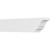 Ekena Millwork Standard Asheboro Rafter Tail - Primed Polyurethane - RFTP05X08X36ASH