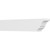Ekena Millwork Standard Asheboro Rafter Tail - Primed Polyurethane - RFTP05X08X42ASH