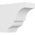 Ekena Millwork Standard Asheboro Rafter Tail - Primed Polyurethane - RFTP05X10X12ASH