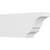 Ekena Millwork Standard Asheboro Rafter Tail - Primed Polyurethane - RFTP05X10X24ASH