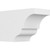 Ekena Millwork Standard Asheboro Rafter Tail - Primed Polyurethane - RFTP06X08X12ASH
