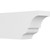 Ekena Millwork Standard Asheboro Rafter Tail - Primed Polyurethane - RFTP06X10X20ASH