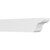 Ekena Millwork Standard Carmel Rafter Tail - Primed Polyurethane - RFTP06X08X36CAR