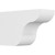 Ekena Millwork Standard Carmel Rafter Tail - Primed Polyurethane - RFTP06X10X16CAR