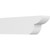 Ekena Millwork Standard Crestline Rafter Tail - Primed Polyurethane - RFTP04X06X20CRE